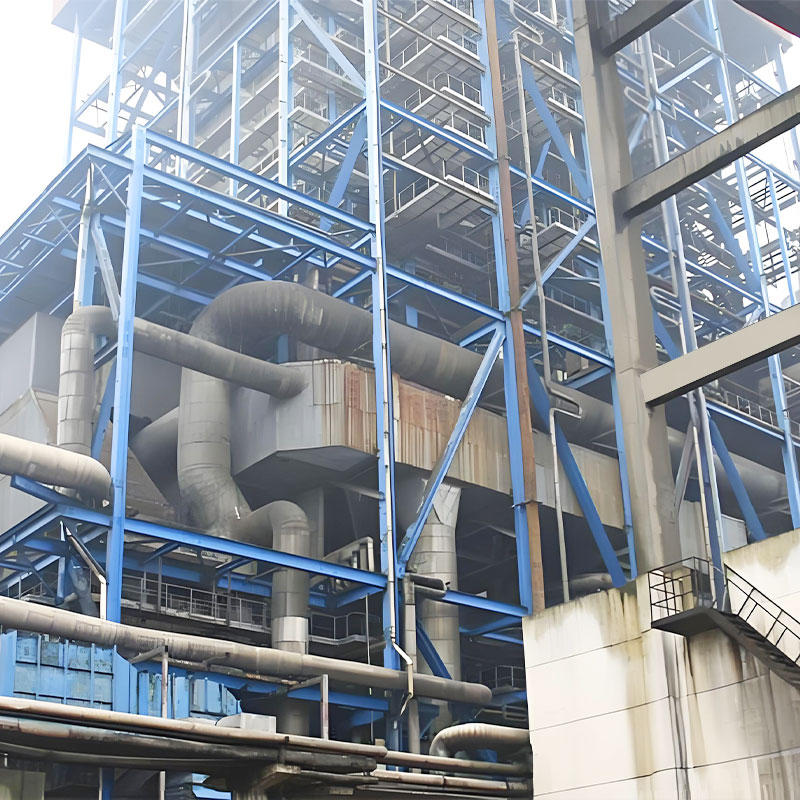 Desulfurization and denitrification of electric power